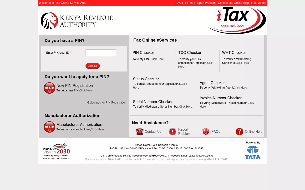 kra itax portal