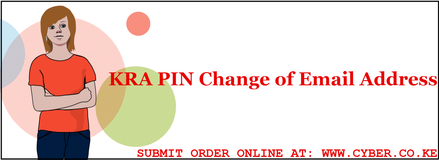 kra pin change of email address