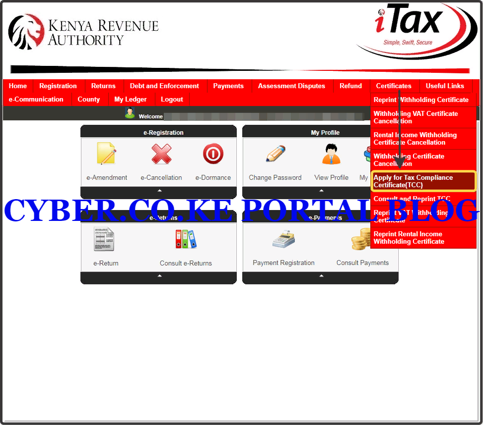 apply for kra clearance certificate