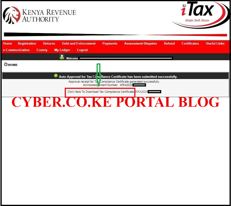 download kra clearance certificate