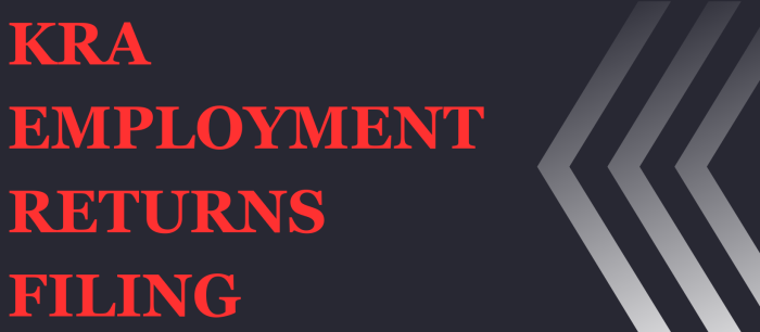 kra employment returns filing