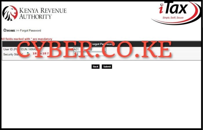 How To Reset KRA Password Online (In 7 Steps)