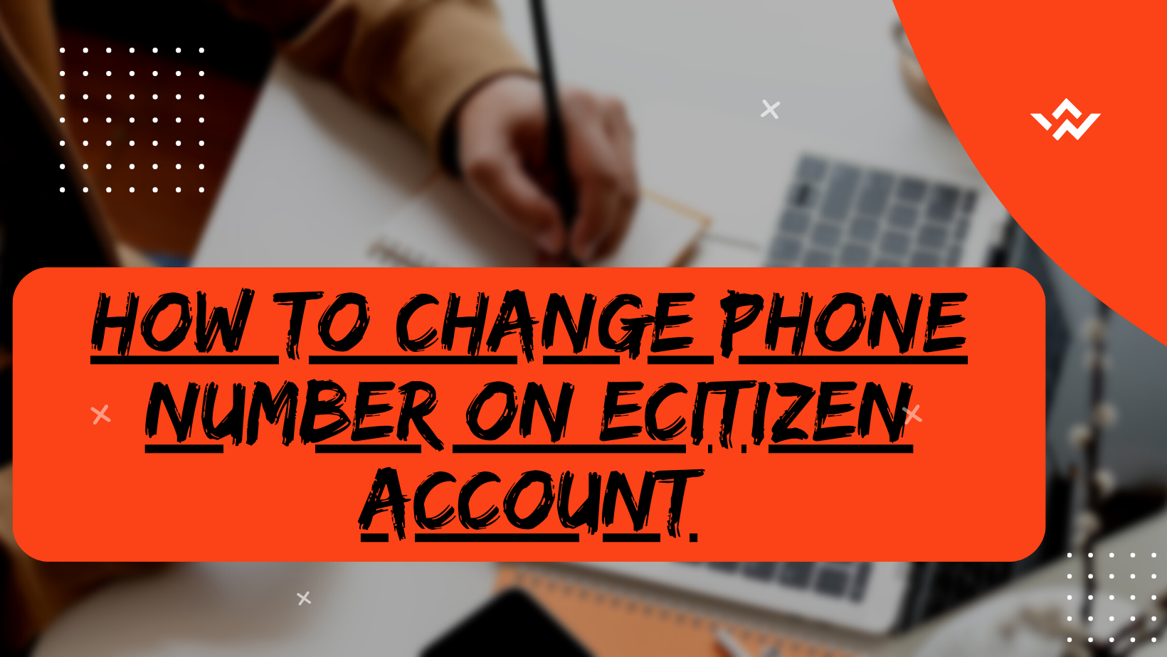 How To Change Phone Number On eCitizen Account