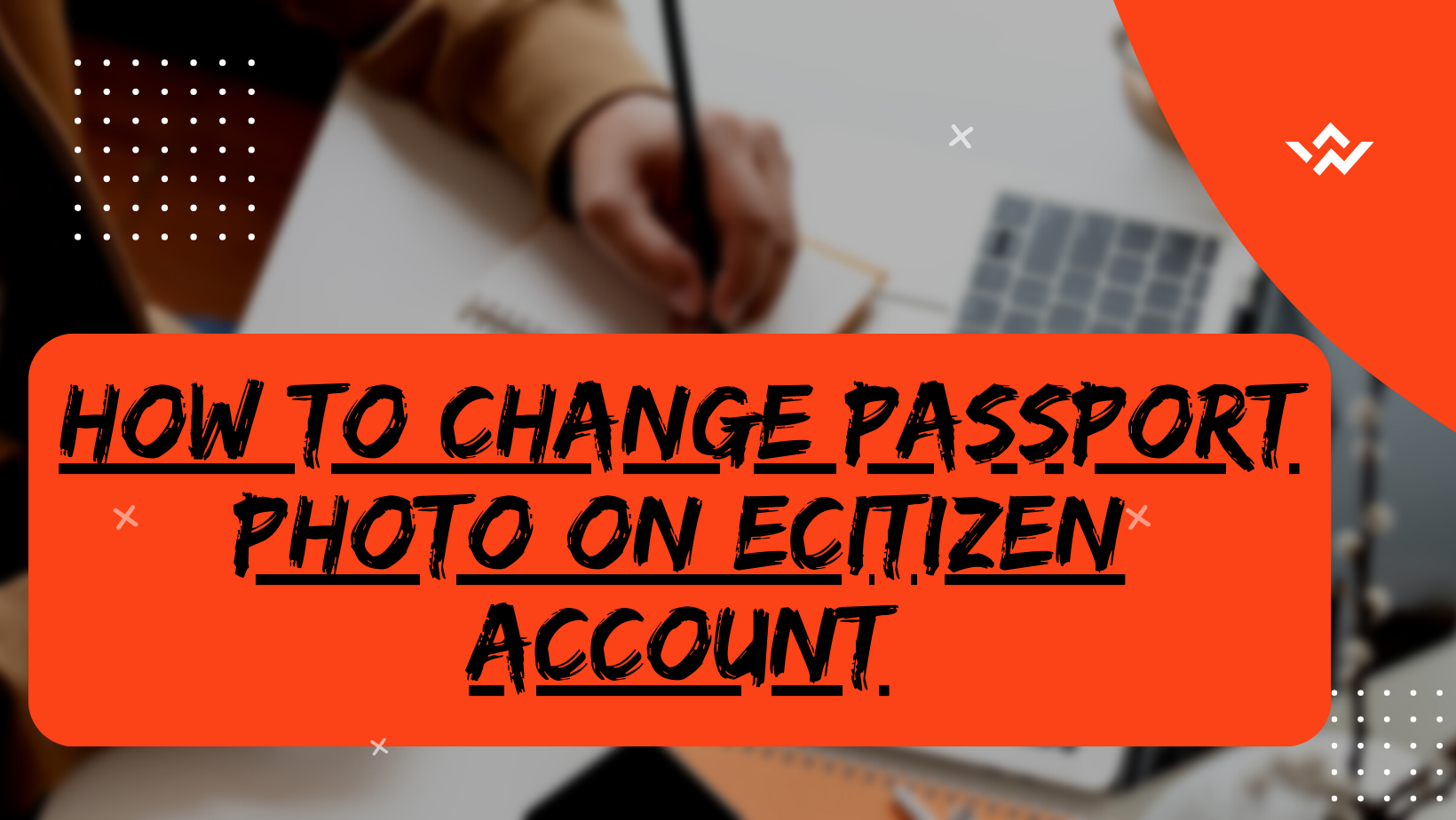 How To Change Passport Photo On eCitizen Account
