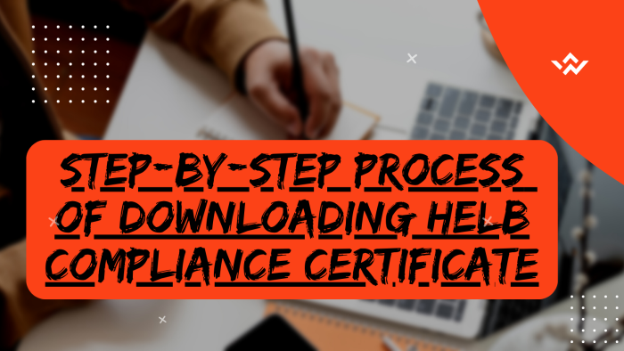Step-by-Step Process of Downloading HELB Compliance Certificate