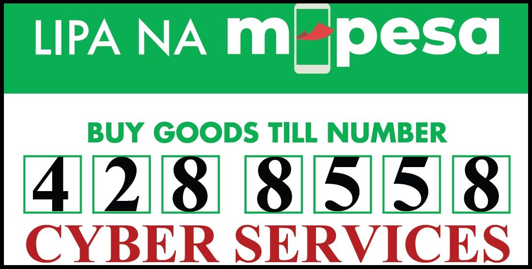 PAY FOR KRA SERVICES USING MPESA TILL NUMBER 4288558