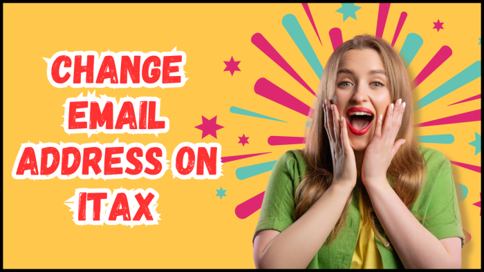 change email address on itax
