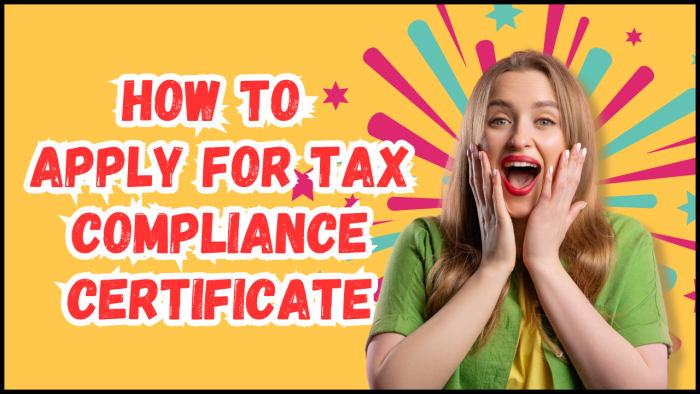 How To Apply for Tax Compliance Certificate: Learn the step-by-step process that you need to follow in order to apply for Tax Compliance Certificate.