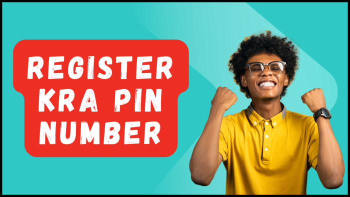 register kra pin number
