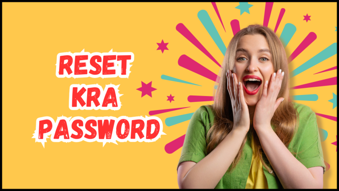 How To Reset KRA Password - Learn the step-by-step process that you need to follow so as to Reset KRA Password.