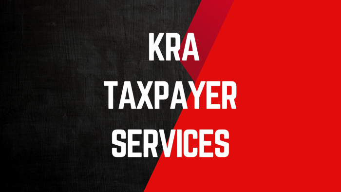 KRA Taxpayer Services